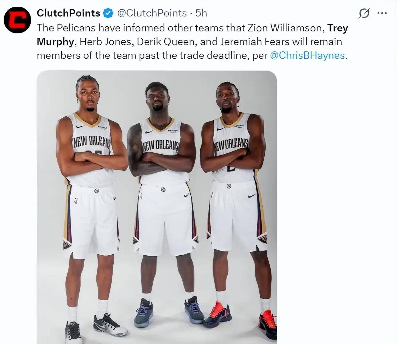 九游体育app-关于NBA总决赛赛程吃紧，新奥尔良鹈鹕赛后内部沟通，更衣室稳定，球队文化再被提及的信息